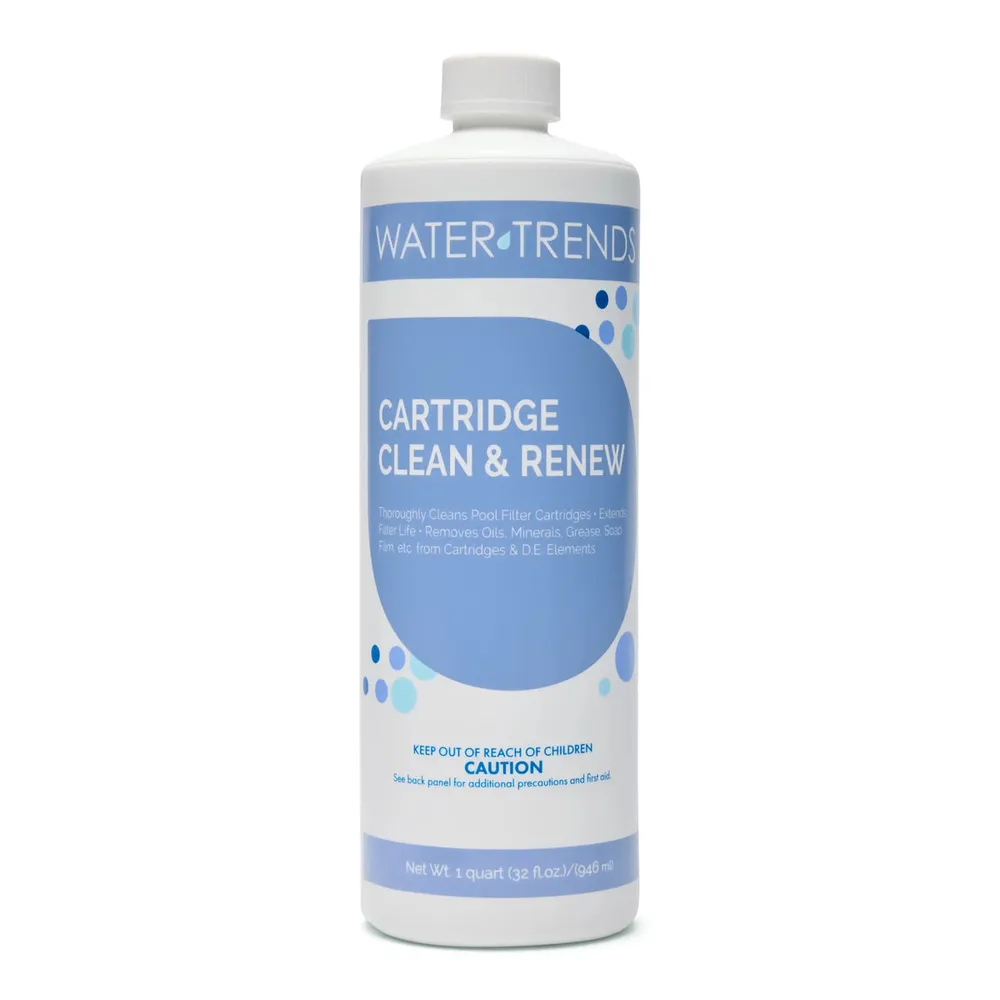 1 Quart Of WATER TRENDS Cartridge Clean & Renew