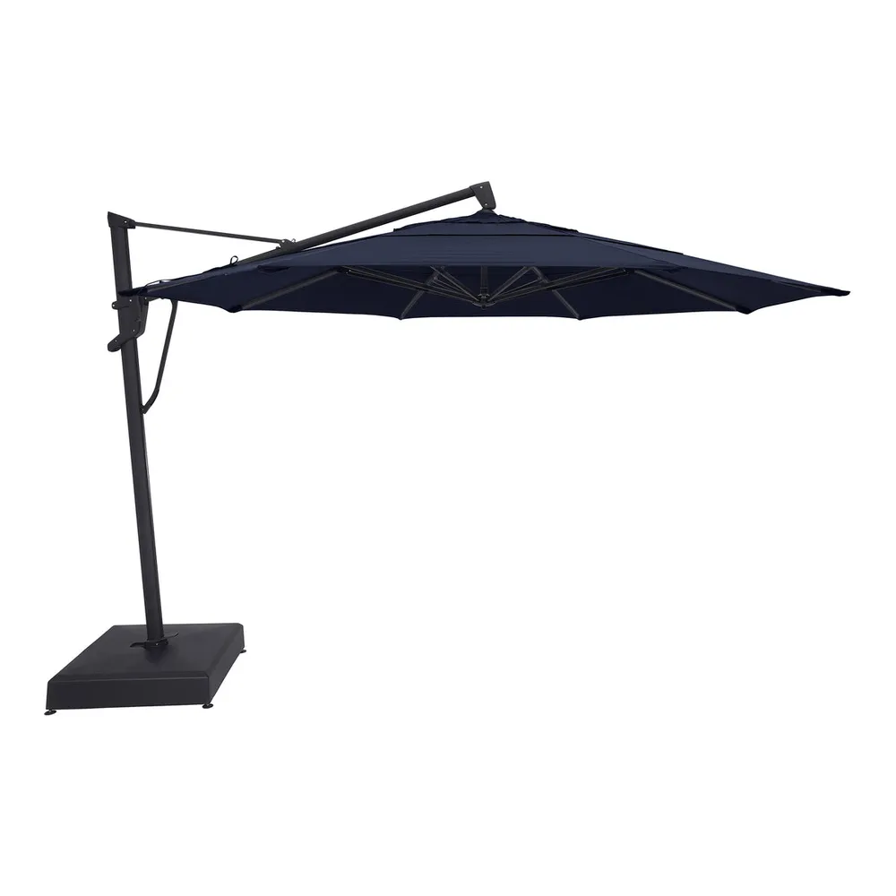 13′ Classic Octagon AKZ Cantilever Umbrella – Navy