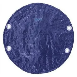 16′ PoolTux Winter Cover for 12′ Round Pool 10 Yr. Blue/Black