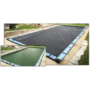 17′ x 29′ Rugged Mesh Cover for 12′ x 24′ Rectangle Pool