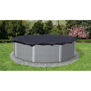 19′ Artic Armor Winter Cover for 15′ Round Pool 8 Yr. Navy Blue