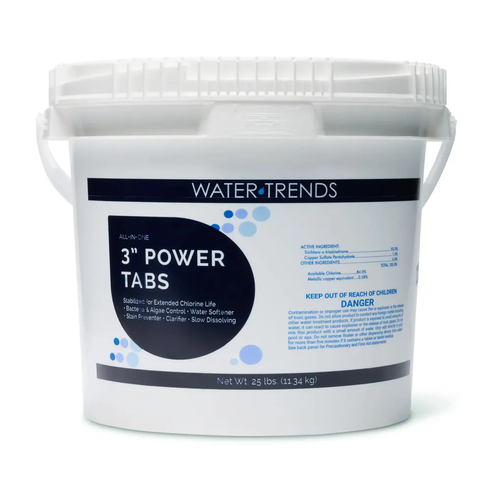 25 lbs. Of WATER TRENDS 6-in-1-3″ Power Tabs