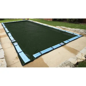 29′ x 45′ Winter Cover for 24′ x 40′ Rectangle Pool 12 Yr. Green