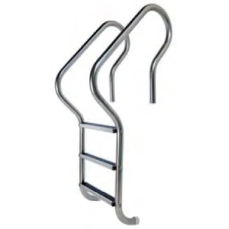 3 Tread Stainless Steel Marine Grade Ladder – Stainless Steel Treads