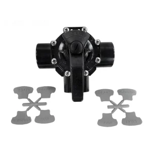 3-Way Truseal Diverter Valve CPVC 1-1/2 Inch
