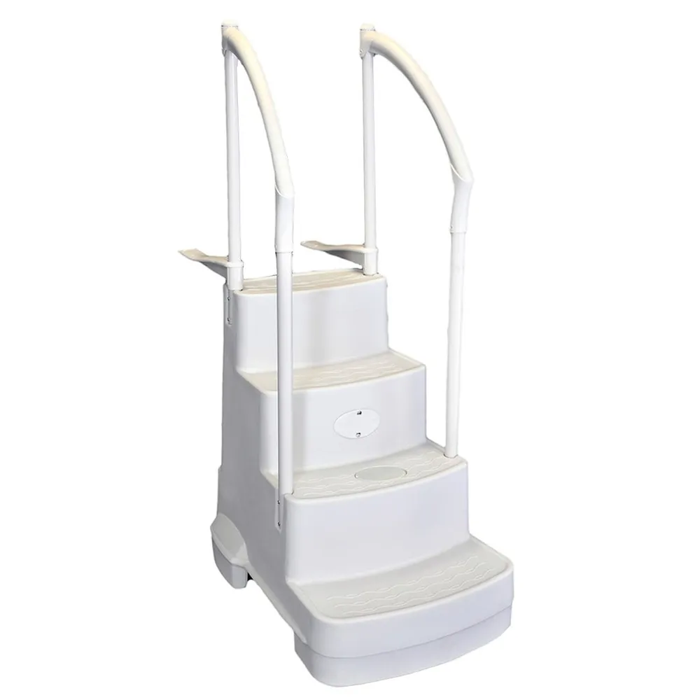 30″ Fiesta Molded Stairs W/ Light & Deck Attachments