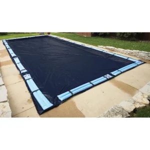30′ x 50′ Winter Cover for 25′ x 45′ Rectangle Pool 8 Yr. Blue