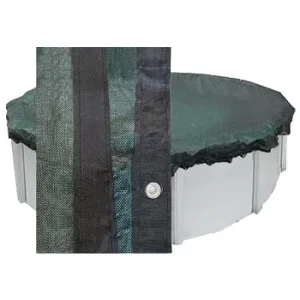 31′ PoolTux Mesh Cover for 27’/28′ Round Pool – Green