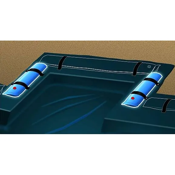 4′ Blue Single Water Tubes (for steps)