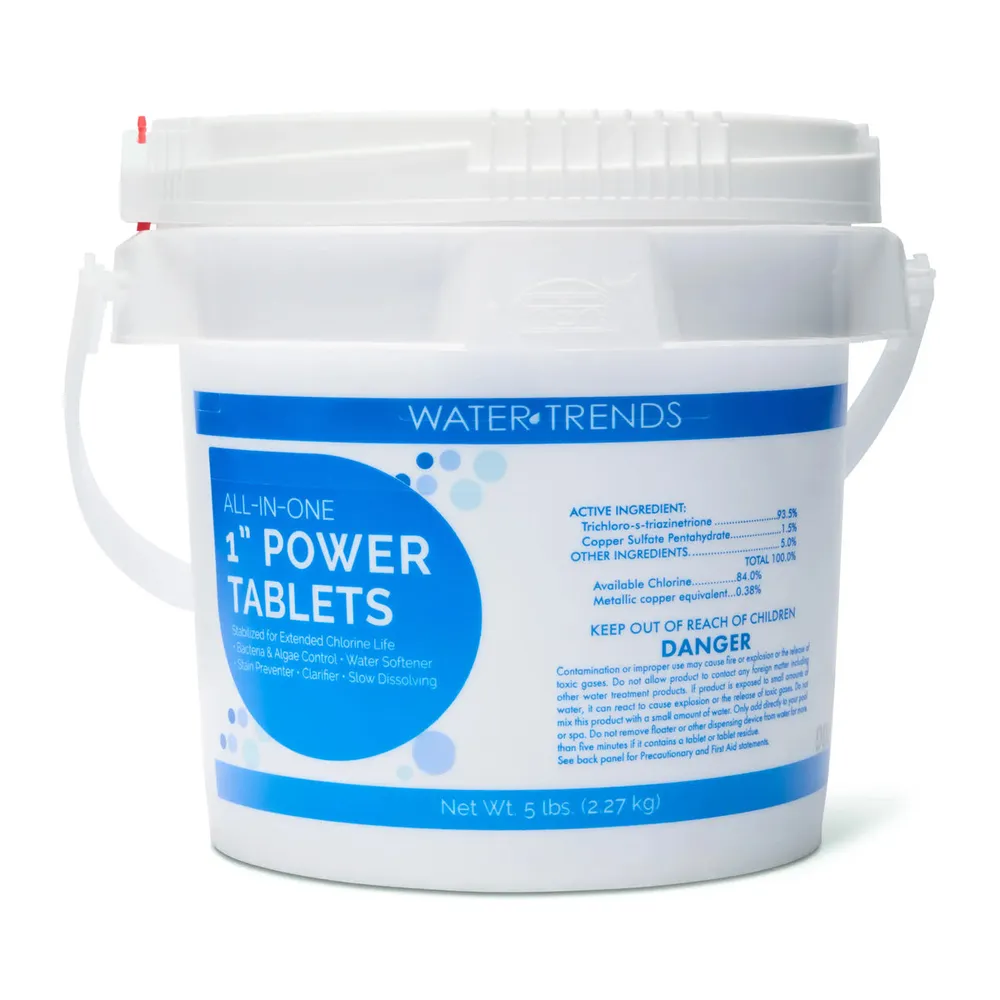 5 lbs. Of WATER TRENDS 6-in-1-1″ Power Tablets