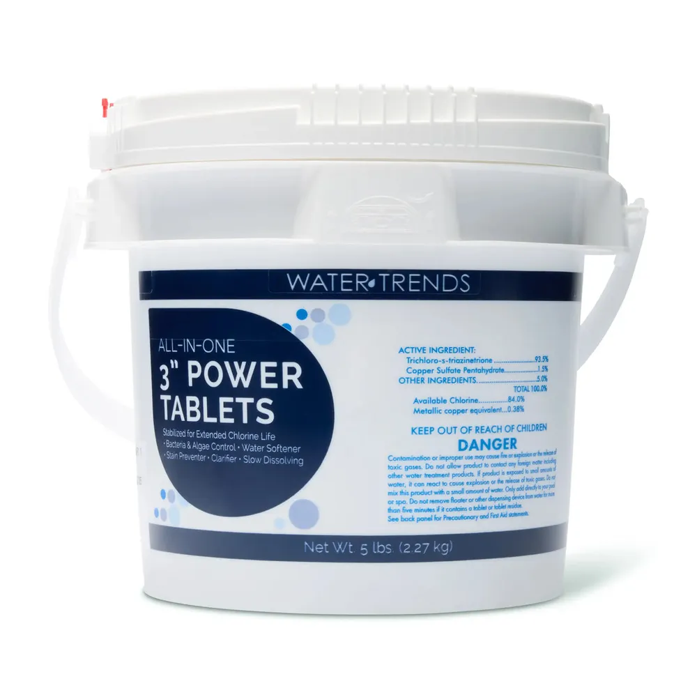 5 lbs. Of WATER TRENDS 6-in-1-3″ Power Tabs