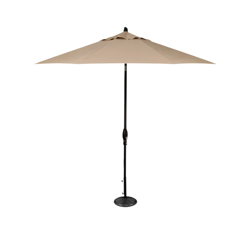 9′ Designer Umbrella – Heather Beige
