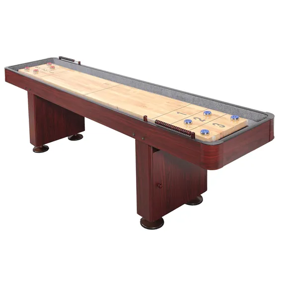 9 Ft. Dark Cherry Shuffleboard Table