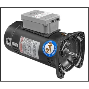 A.O. Smith/Regal Beloit 1HP 115/230V 56J Frame SVRS Up-Rated Square Flanged Motor (#USQG1102)