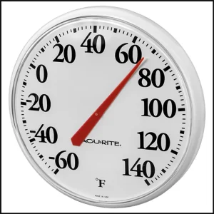 ACU-RITE 12.5 INDOOR/OUTDOOR THERMOMETER