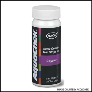 Aquacheck #661454E Copper Test Strips