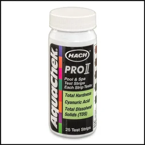 Aquacheck Pro II Test Strips 25 Strips per Bottle