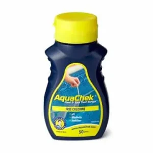 AquaChek 4-IN-1 Chlorine Swimming Pool and Spa Yellow Test Strips