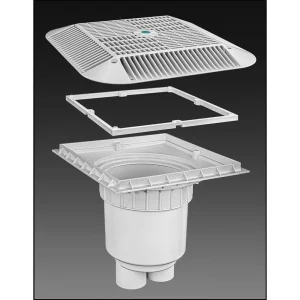 Aquastar #1216101B Main Drain Sump 16″x16″