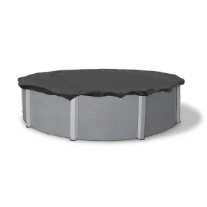 Arctic Armor Winter Cover for 24′ Round Pool 10 Yr. Gray/Black