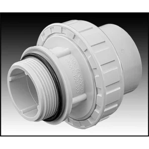 Balboa Water Group Union Hydroair 1 1/2″ X 1 1/2″ PVC SCH 40 MPT X Slip (#11-3540)