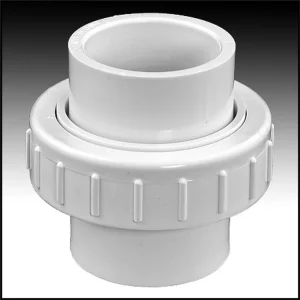 Balboa Water Group Union Hydroair 1 1/2″ X 1 1/2″ PVC SCH 40 Slip X Slip (#11-3440)