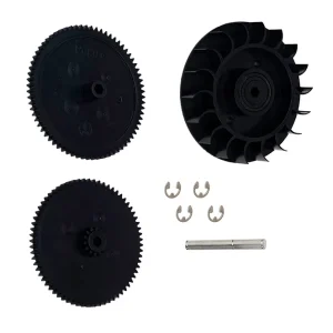 Black Drive Train Gear Kit for Polaris Pool Cleaners
