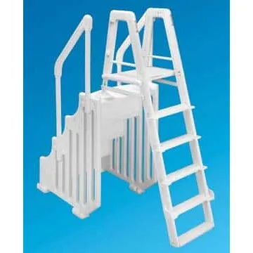 Blue Torrent Outside Pool Ladder for Antigua Step Unit