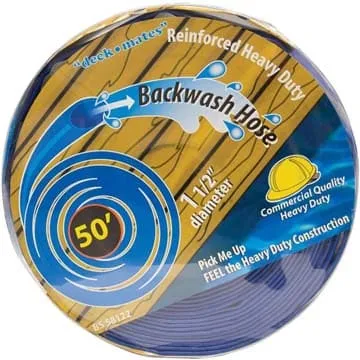 Blue Torrent Web Reinforced Backwash Filter Hose- 50ft