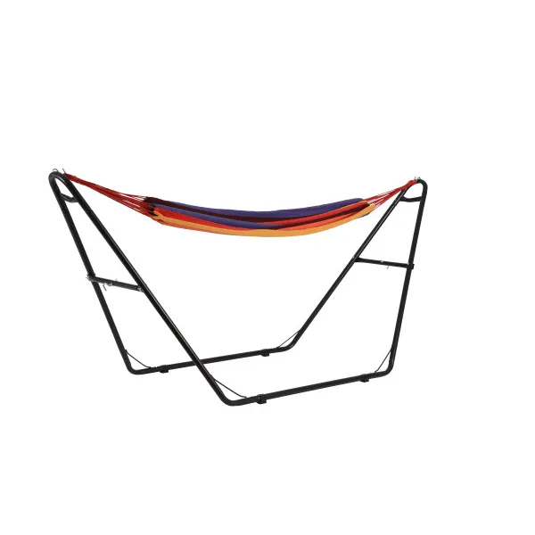 BOHO Breeze Swinging Bungalow Hammock and Frame
