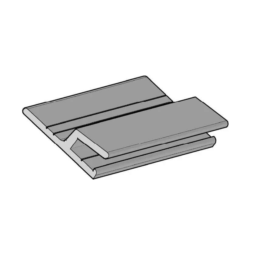 Cantilever Flat Track – 8′ Straight – White