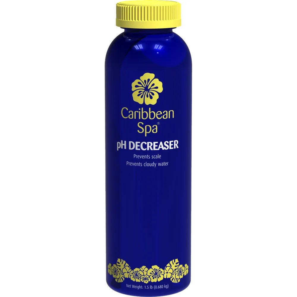 Caribbean Spa pH Decreaser for Hot Tubs- 24oz.