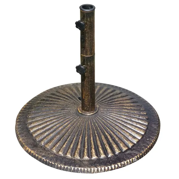Catalina Market Umbrella Cast Iron Base – 50 lbs