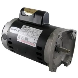 Century 2 HP Square Flange Threaded Shaft Pool Pump Motor
