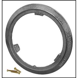 Chrome Light Adaptor Ring #500B with Screws for Hayward and Starlite