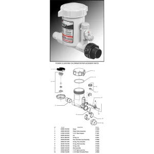 CMP CHLORINATOR MINI POWER CLEAN FOR 5 TO 20,000 GALLON