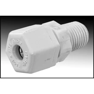 Colliflower Poly Fitting 1/4″ MPT X 1/4″ Tube (#W4MC4)