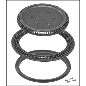 COLOR MATCH MAIN DRAIN COVER DARK/GRAY