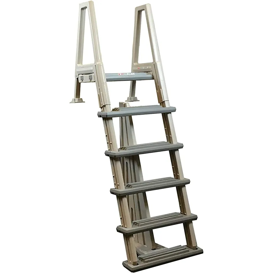 Confer 6000X Heavy Duty Inpool Deck Ladder with Barrier