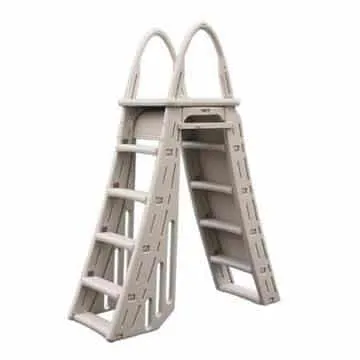 Confer A-Frame Extra HD Swimming Pool Ladder With Roll Guard Safety Gate