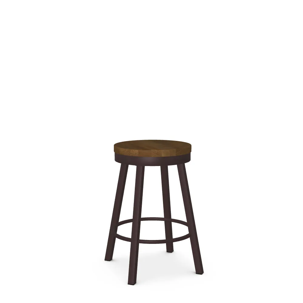 Connor Backless Counter Stool – Wood Seat