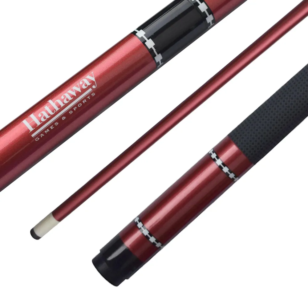 Conquest 58-in Fiberglass Cue – Red