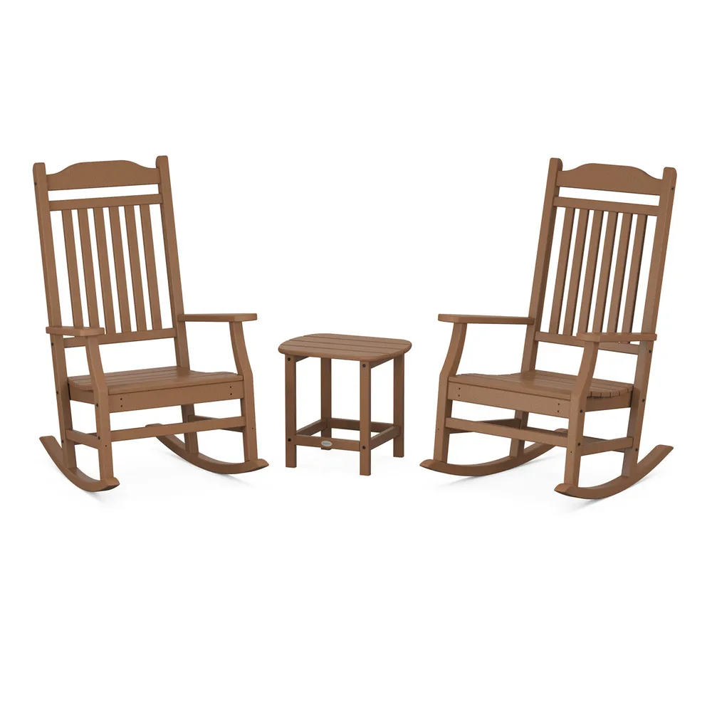 Country Living Cottage 3 Piece Rocking Chair Set