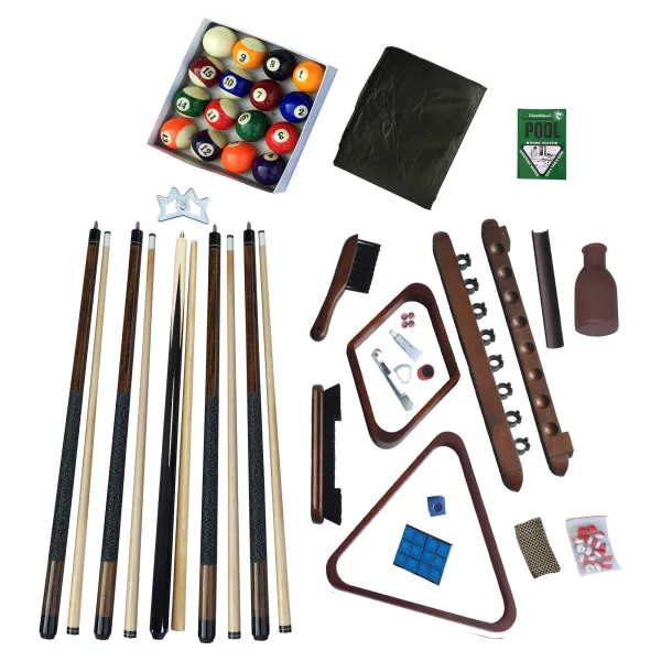 Deluxe Billiards Accessory Play Kit – Walnut