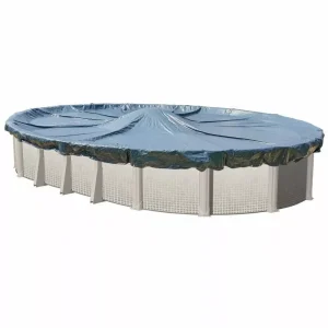 Doheny’s 4 Year Economy Winter Cover for 21×41 ft Oval Pools