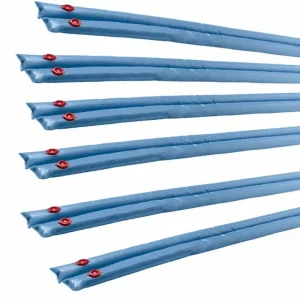 Doheny’s Deluxe 20 Gauge Double Chamber Water Tube Bag, 8 ft, 6 Pack