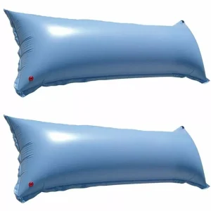 Doheny’s Heavy-Duty Air Pillow, 4×8 ft for Round Pools up to 33 ft, 2 Pack