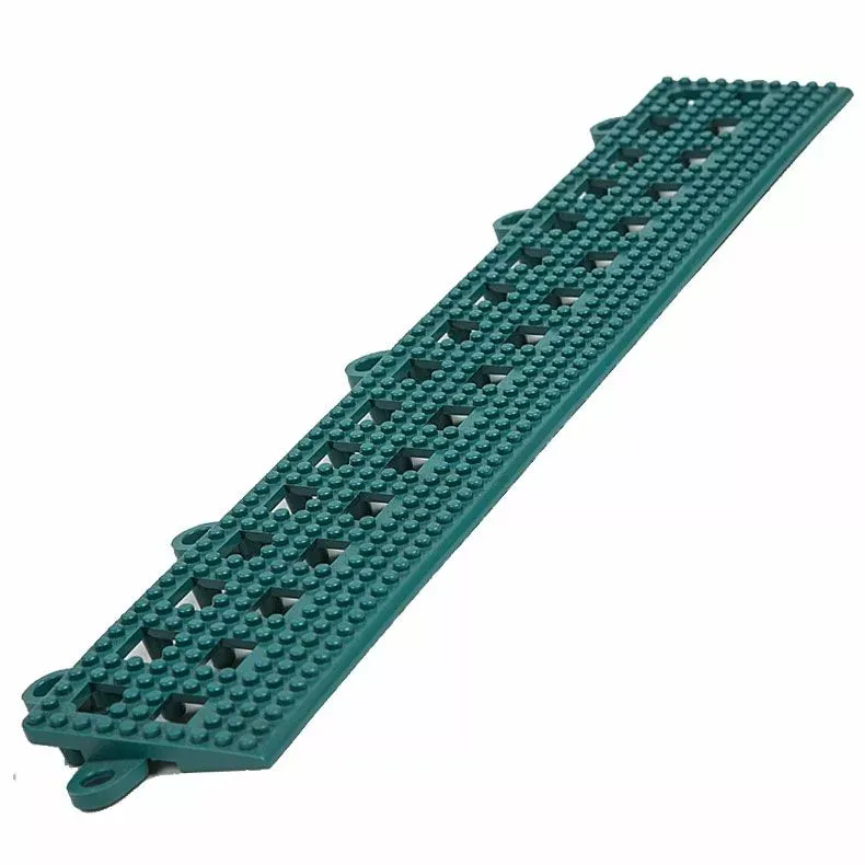 Dri-Dek 2×12 in Beveled Edge Tile Pool Decking, Teal