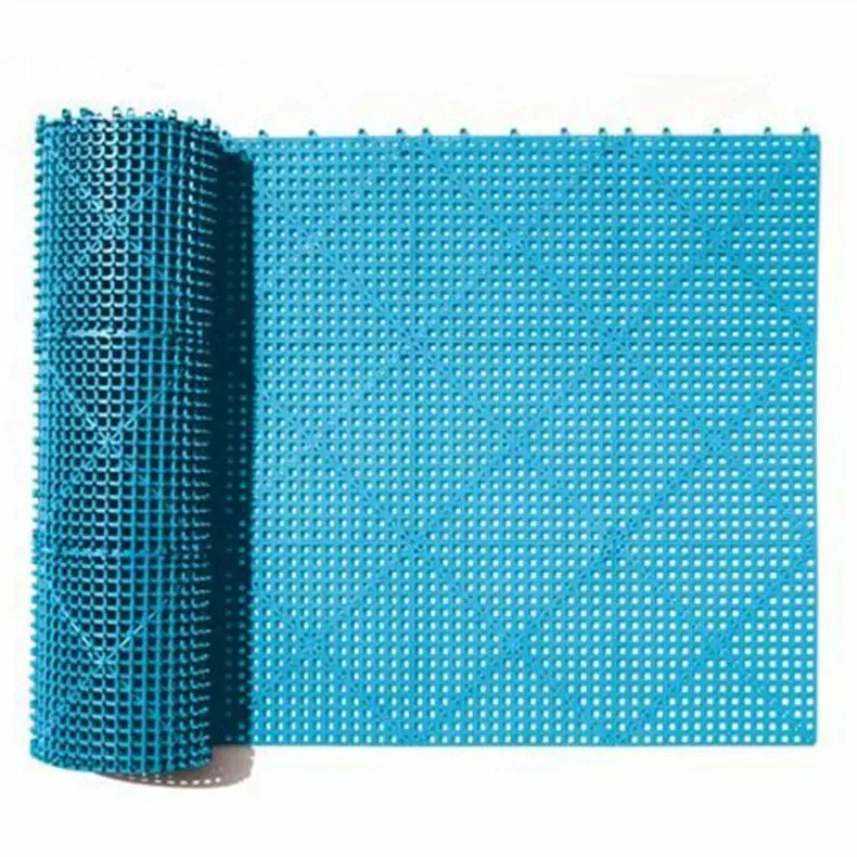 Dri-Dek 3×12 ft Roll Tile Pool Decking, Pool Blue