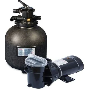 Embassy 19″ High Performance Filter Combo with 1 HP Pump
